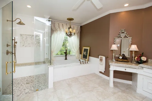 Timeless Primary Bath with Elegant Finishes