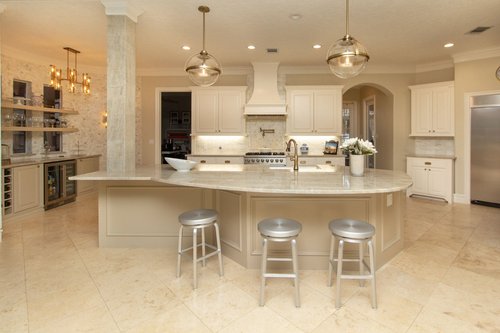 Taj Mahal Quartzite Kitchen